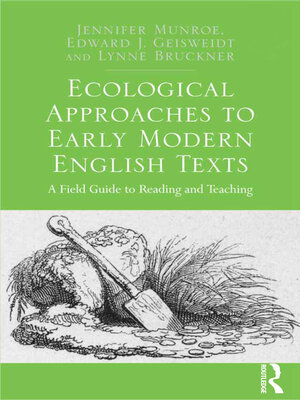 cover image of Ecological Approaches to Early Modern English Texts